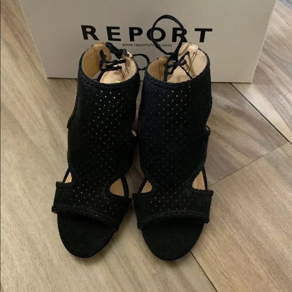 NWT Report Serena Wedge Sandals size 6.5
